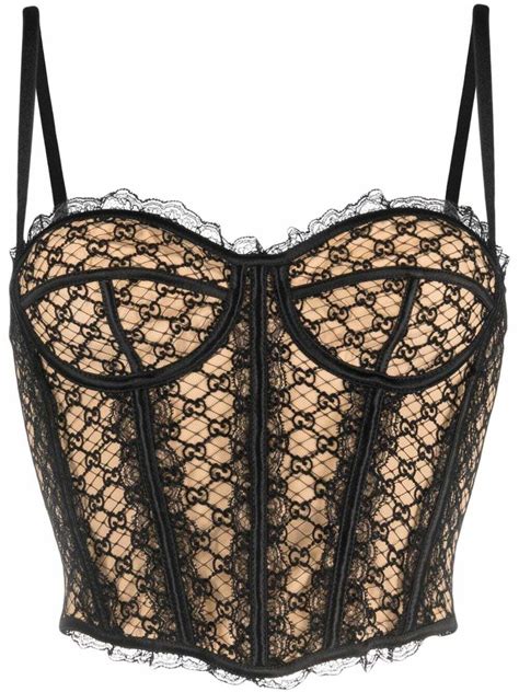 gucci lace corset dupe|gucci corset top.